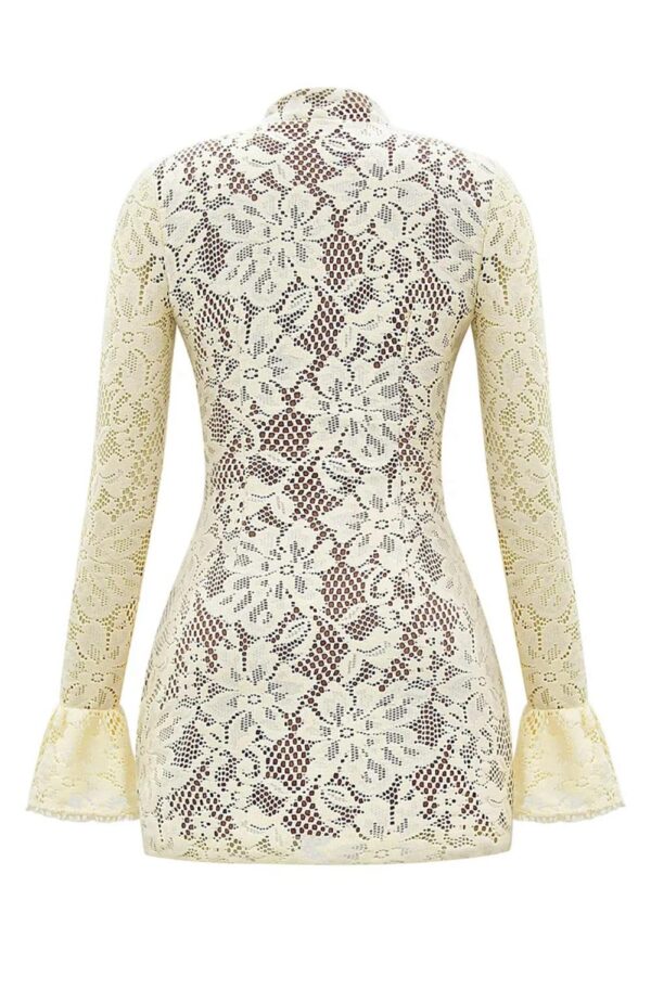 Mozision Lace Hollow Out Long Sleeve - Image 2